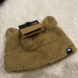 The North Face Kids' Brown Fleece Hat with Ears